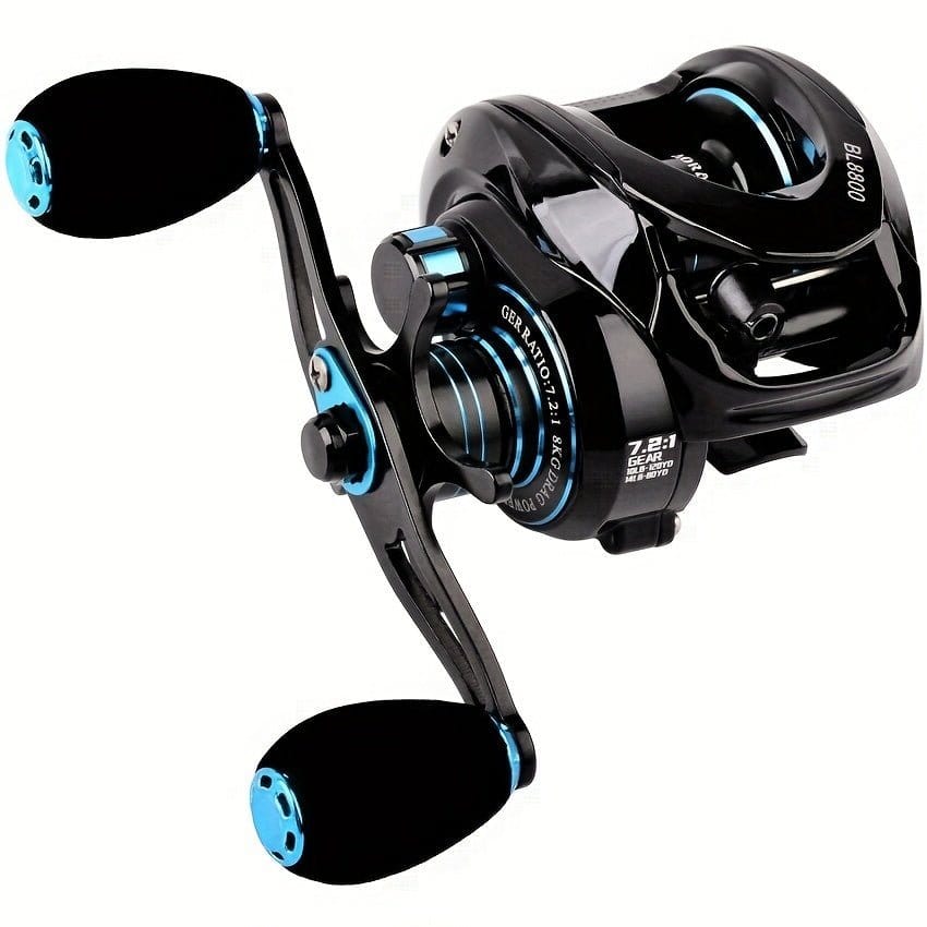 Carretilha StrikeForce 18X | Drag 8kg | 18+1 Rolamentos | 7.2:1 | Freio Magnético carretilha-strikeforce-18x-drag-8kg-181-rolamentos-721-freio-magnetico-326722