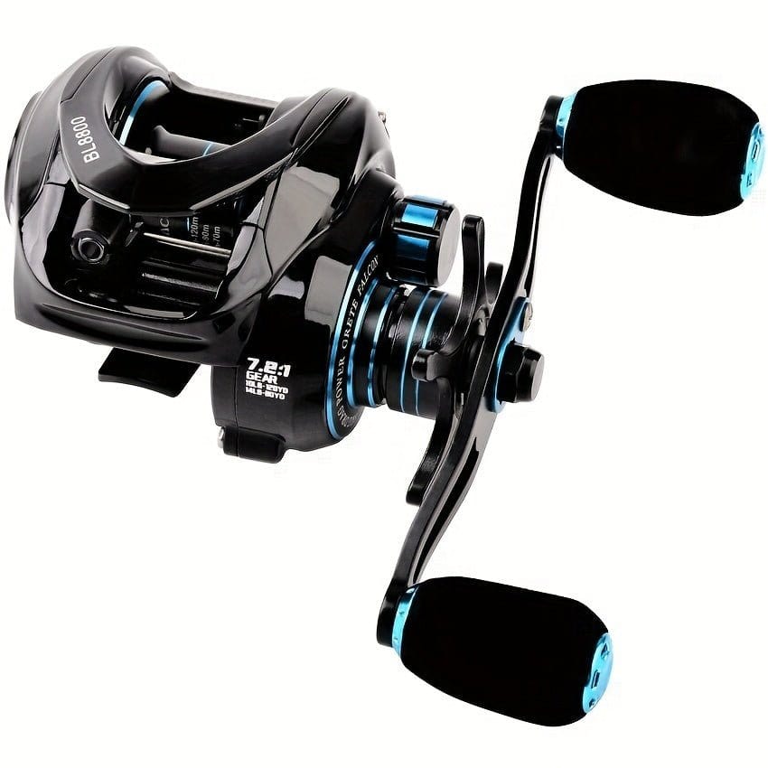 Carretilha StrikeForce 18X | Drag 8kg | 18+1 Rolamentos | 7.2:1 | Freio Magnético carretilha-strikeforce-18x-drag-8kg-181-rolamentos-721-freio-magnetico-336927