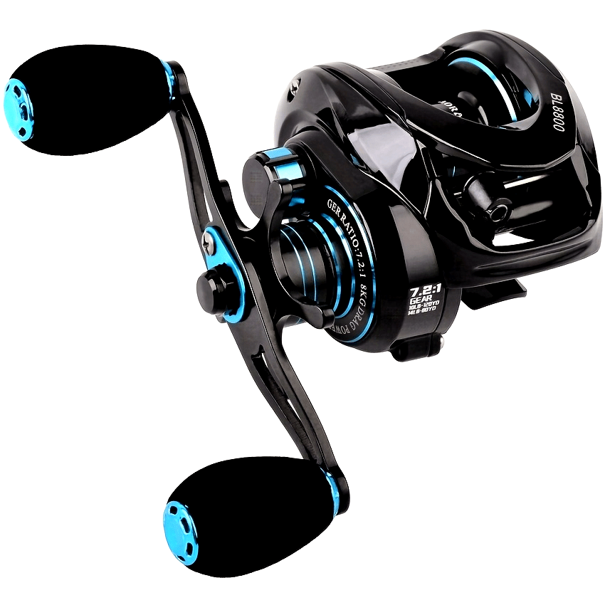 Carretilha StrikeForce 18X | Drag 8kg | 18+1 Rolamentos | 7.2:1 | Freio Magnético carretilha-strikeforce-18x-drag-8kg-181-rolamentos-721-freio-magnetico-620866