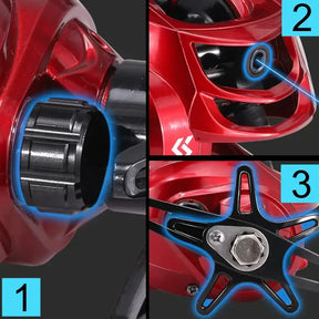 Carretilha de Pesca RedMax  - 272g - 8kg Drag