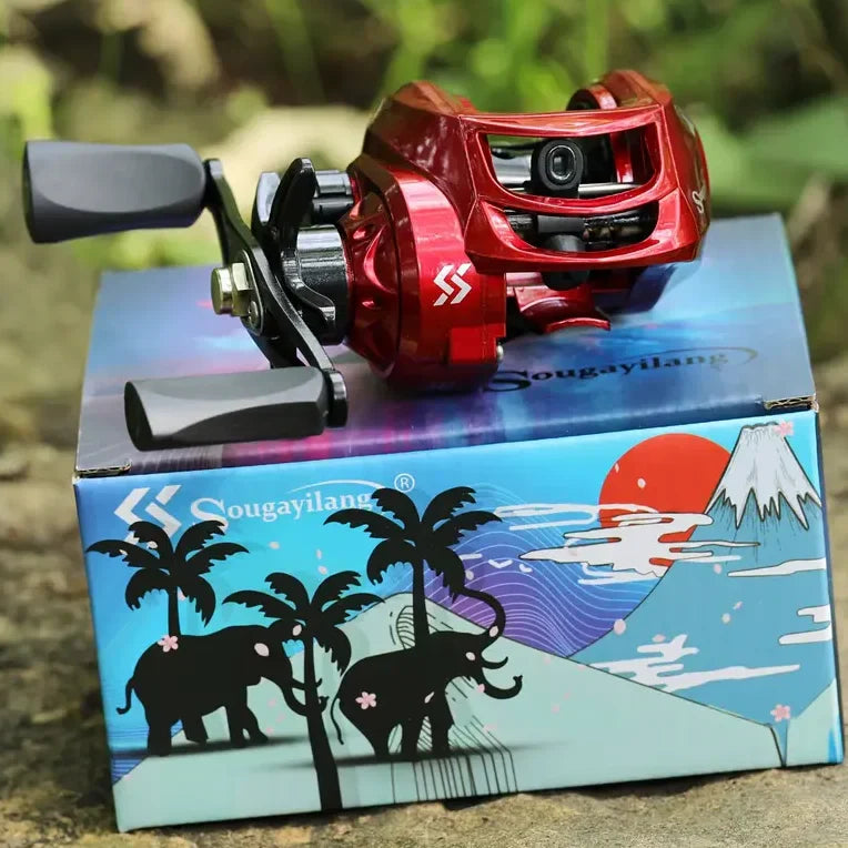 Carretilha de Pesca RedMax  - 272g - 8kg Drag