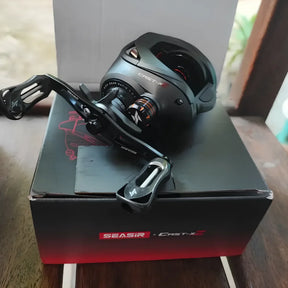 clique do drag com arruelas de fibra de carbono da SEASIR Cast X2