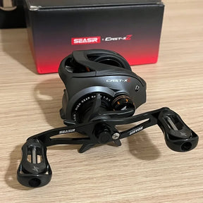 sistema de rolamento duplo com engrenagem principal em latão da SEASIR Cast X2