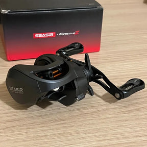 sistema anti bagunça com stop rod evitando laçadas na SEASIR Cast X2